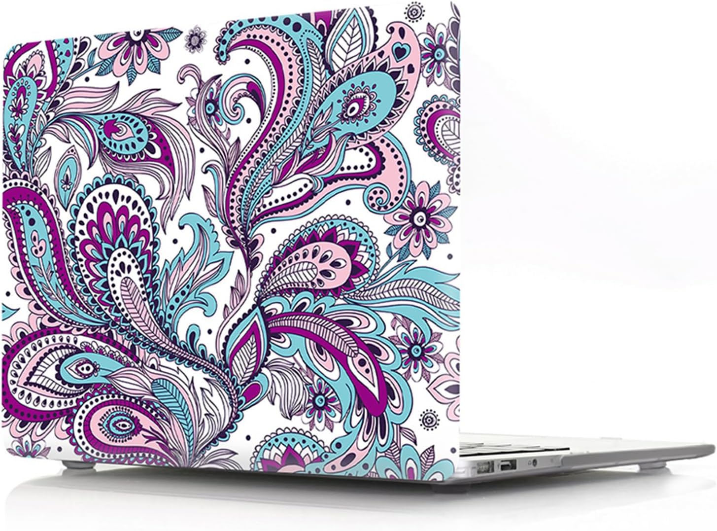 IVY Paisley Design Case for MacBook Air 13 inch with M2 A2681 with Keyboard Cover – F
