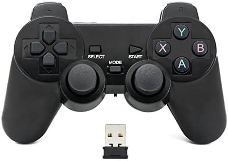 2.4GHz wireless gamepad joystick joypad game controller for PC (doesn’t support win10)