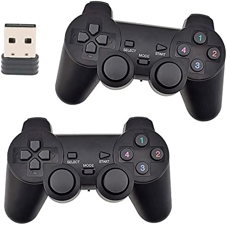 2.4GHz USB Twins Wireless game Controller Gamepad Joystick With WIN98/2000/X/2003VISTA/WIN7 SYSTEM TV Box