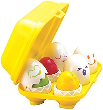 Toomies Hide & Squeak Easter Eggs Toddler Toys – Matching and Sorting Games – Musical Toddler Sensory Toys – Toddler Easter Basket Stuffers – Frustration Free Packaging – Ages 12 Months and Up