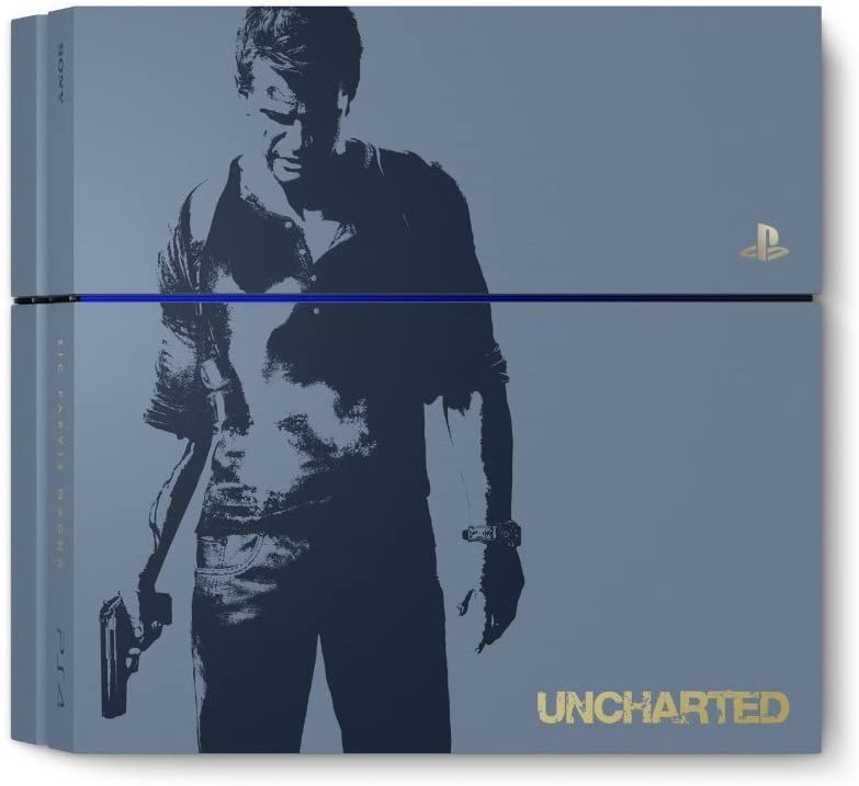 Sony PlayStation 4 500GB Console – Uncharted 4 Limited Edition (Renewed)