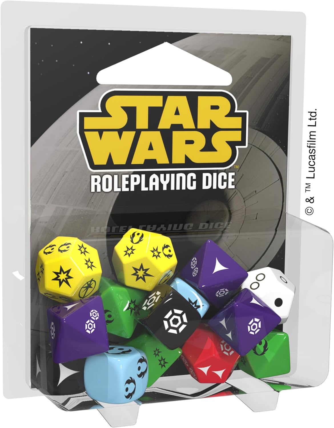 Star Wars Roleplaying Dice – Enhance Your Gameplay and Advance The Star Wars Narrative! Official Accessory for The Star Wars Roleplaying Game, Made by EDGE Studio